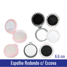 Espelho Redondo c/ Escova IB 1002635