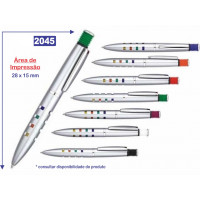 Caneta Personalizada Plástica 2045