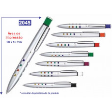 Caneta Personalizada Plástica 2045