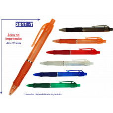 Caneta Personalizada Plástica 3011T 