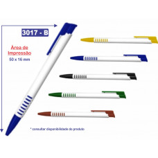 Caneta Personalizada Plástica 3017B