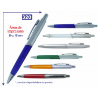 Caneta Personalizada Plástica 320