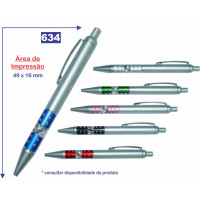 Caneta Personalizada Plástica 634