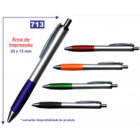 Caneta Personalizada Plástica 713
