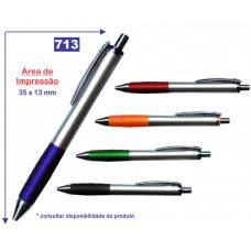 Caneta Personalizada Plástica 713