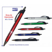 Caneta Personalizada Plástica 807