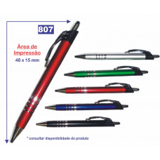 Caneta Personalizada Plástica 807